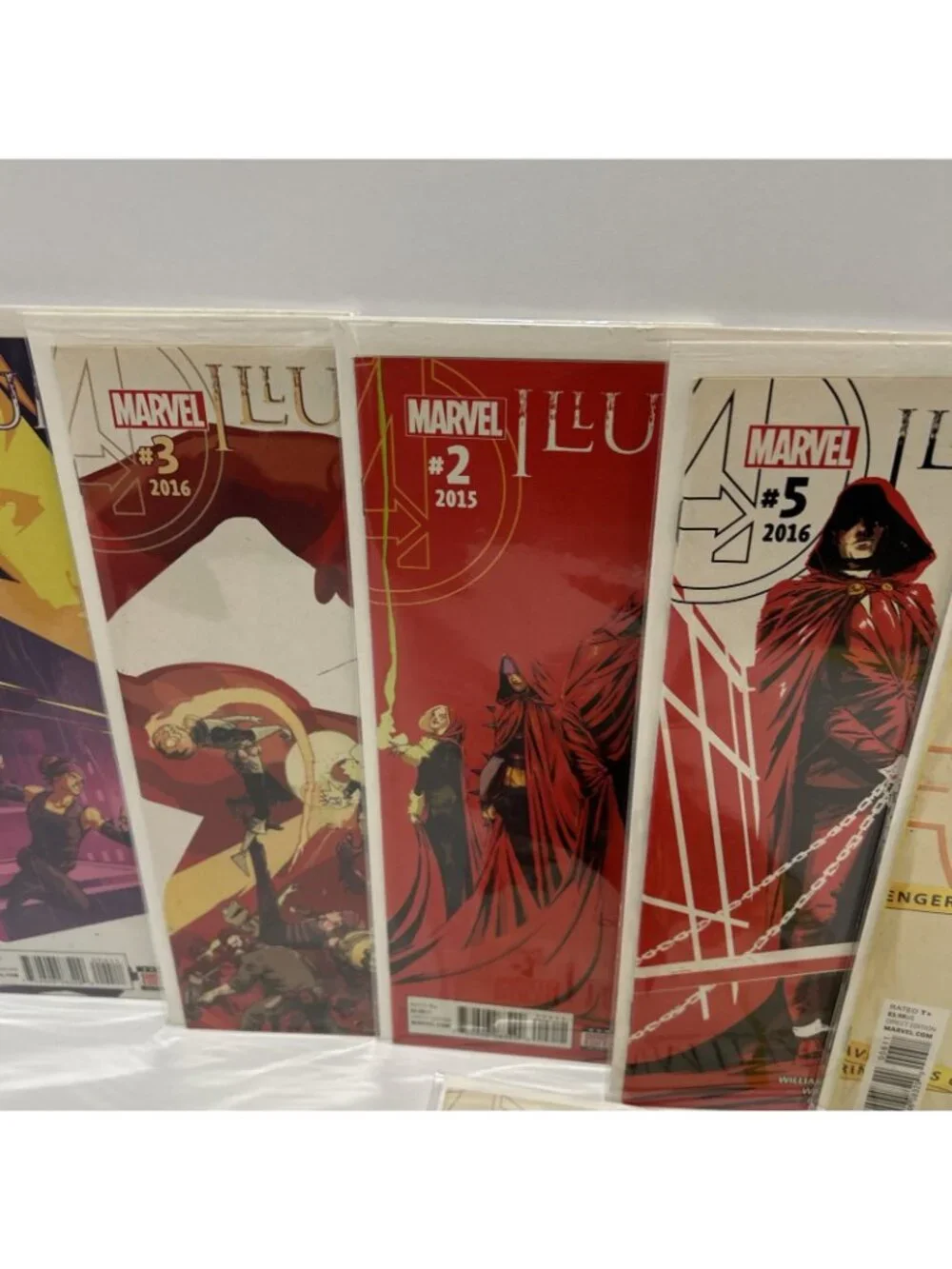 Illuminati Marvel Comics 2015 & 2016 1 -7 Set Run Lot Marvel High-Grade Comic
